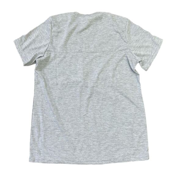 NWT Marvel Women's Gray V-Neck Short Sleeve Logo Graphic Tee Shirt Size M - Picture 5 of 5